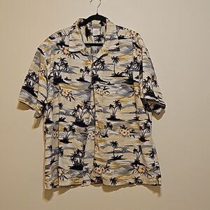 DISNEYLAND RESORT VINTAGE HAWAIIAN SHIRT SIZE XL